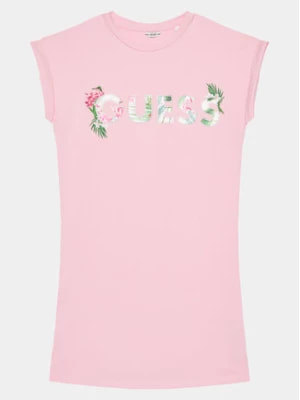 Zdjęcie produktu Guess Sukienka codzienna J4GK14 KAE23 Różowy Regular Fit