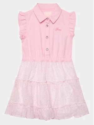 Zdjęcie produktu Guess Sukienka codzienna K4GK01 WG5P0 Różowy Regular Fit