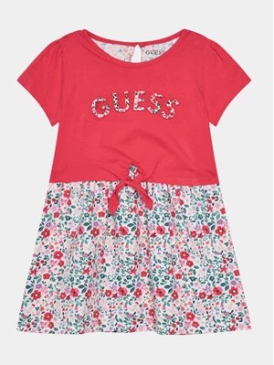 Zdjęcie produktu Guess Sukienka codzienna K4RK06 K6YW3 Różowy Regular Fit