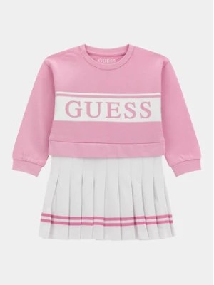 Zdjęcie produktu Guess Sukienka codzienna K4RK09 KA6R0 Różowy Regular Fit