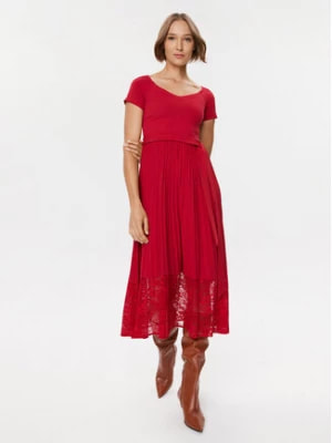 Zdjęcie produktu Guess Sukienka codzienna Tiana W3BK68 WE6D2 Czerwony Regular Fit