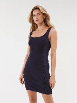 Zdjęcie produktu Guess Sukienka codzienna W3BK03 Z2XY0 Granatowy Slim Fit