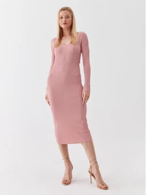 Zdjęcie produktu Guess Sukienka dzianinowa W3YK21 Z2U00 Różowy Slim Fit