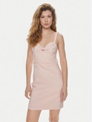 Zdjęcie produktu Guess Sukienka koktajlowa Sl Lilia W4GK13 WG492 Różowy Slim Fit