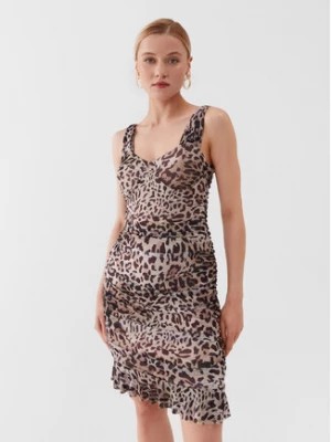 Zdjęcie produktu Guess Sukienka koktajlowa W3YK0C KBBF2 Brązowy Slim Fit