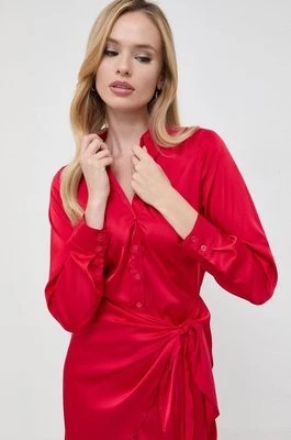 Zdjęcie produktu Guess sukienka AYLA kolor czerwony mini prosta W2BK83 WF1T2