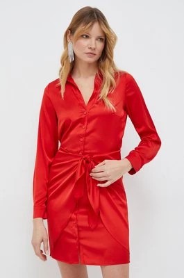 Zdjęcie produktu Guess sukienka AYLA kolor czerwony mini prosta W2BK83 WF1T2