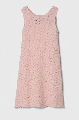 Zdjęcie produktu Guess sukienka kolor różowy mini rozkloszowana