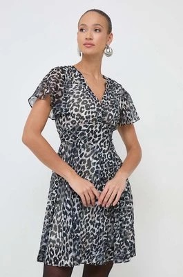 Zdjęcie produktu Guess sukienka FELICIA kolor szary mini rozkloszowana W4RK69 WFX02