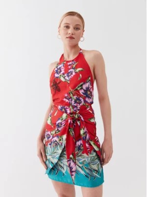 Zdjęcie produktu Guess Sukienka letnia W3YK52 WF1T2 Czerwony Slim Fit