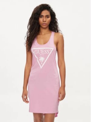 Zdjęcie produktu Guess Sukienka plażowa E3GP03 JA914 Fioletowy Regular Fit