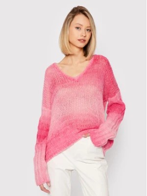 Zdjęcie produktu Guess Sweter Ariane W1BR14 Z2W30 Różowy Relaxed Fit