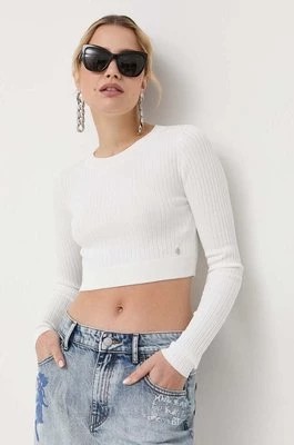 Zdjęcie produktu Guess sweter damski kolor biały lekki