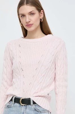 Zdjęcie produktu Guess sweter ELLE damski kolor różowy W4RR15 Z3C30