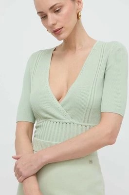 Zdjęcie produktu Guess sweter damski kolor zielony lekki W3GR17 Z2U00