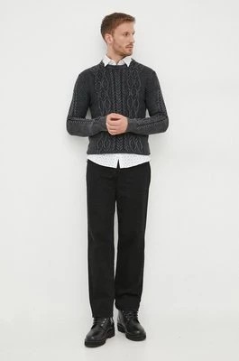 Zdjęcie produktu Guess sweter męski kolor czarny