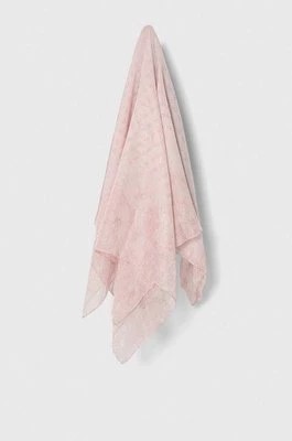 Zdjęcie produktu Guess szal damski kolor różowy wzorzysty AW5130 MOD03