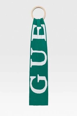 Zdjęcie produktu Guess szalik kolor zielony z nadrukiem