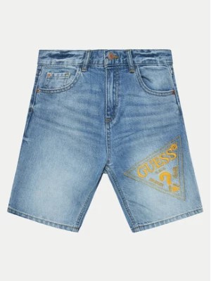 Zdjęcie produktu Guess Szorty jeansowe L4GD17 D41E0 Niebieski Regular Fit