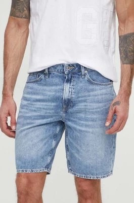 Zdjęcie produktu Guess szorty jeansowe RODEO męskie kolor niebieski M4GD27 D5AY2