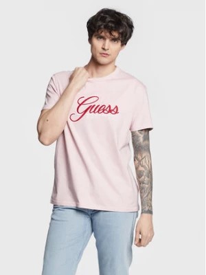 Zdjęcie produktu Guess T-Shirt 3D Embro M3GI25 K8FQ4 Różowy Regular Fit