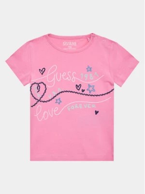 Zdjęcie produktu Guess T-Shirt A3GI02 K6YW1 Różowy Regular Fit