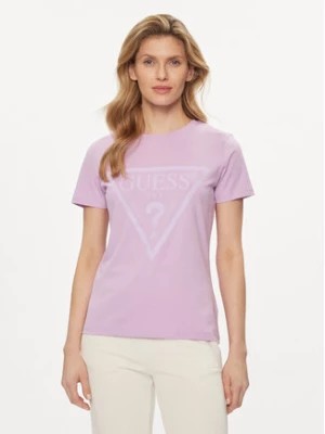 Zdjęcie produktu Guess T-Shirt Adele V2YI07 K8HM0 Fioletowy Regular Fit