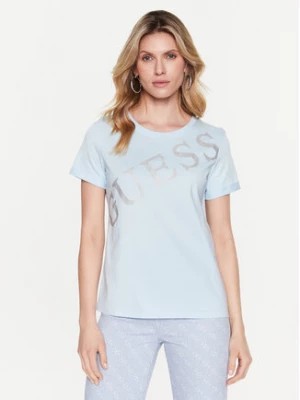 Zdjęcie produktu Guess T-Shirt Benita W3RI27 JA914 Niebieski Regular Fit