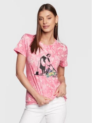 Zdjęcie produktu Guess T-Shirt BRANDALISED W3RI67 K9RM3 Różowy Regular Fit