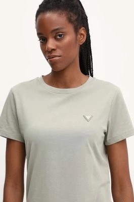 Zdjęcie produktu Guess t-shirt COLETTE damski kolor zielony V4YI09 J1314