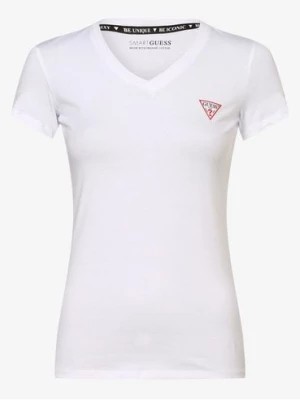 Zdjęcie produktu GUESS T-shirt damski Kobiety Bawełna biały nadruk,