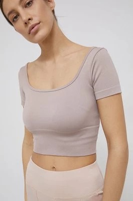 Zdjęcie produktu Guess T-shirt damski kolor beżowy
