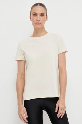 Zdjęcie produktu Guess t-shirt BRIANA damski kolor beżowy V3BI11 J1314