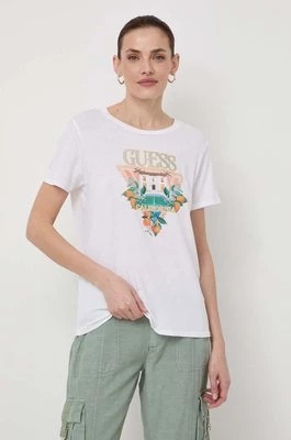Zdjęcie produktu Guess t-shirt damski kolor biały W4GI53 K9SN1