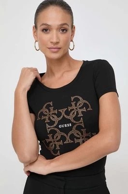 Zdjęcie produktu Guess t-shirt damski kolor czarny W4RI35 J1314