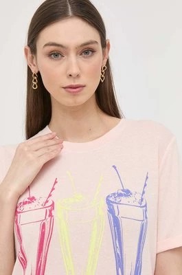 Zdjęcie produktu Guess t-shirt damski kolor różowy
