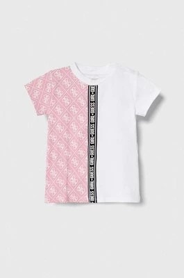 Zdjęcie produktu Guess t-shirt dziecięcy kolor biały