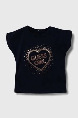 Zdjęcie produktu Guess t-shirt dziecięcy kolor granatowy