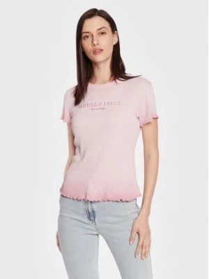 Zdjęcie produktu Guess T-Shirt Edurne W2GI10 K1814 Różowy Regular Fit