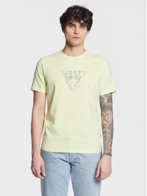 Zdjęcie produktu Guess T-Shirt Geo Triangle M3GI23 J1314 Zielony Slim Fit