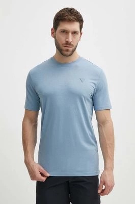 Zdjęcie produktu Guess t-shirt HEDLEY męski kolor niebieski gładki Z2YI12 JR06K
