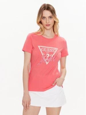Zdjęcie produktu Guess T-Shirt Icon W3GI46 I3Z14 Różowy Regular Fit