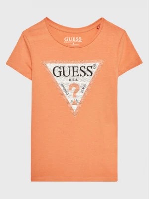 Zdjęcie produktu Guess T-Shirt J2YI51 K6YW1 Pomarańczowy Regular Fit