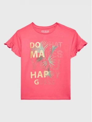 Zdjęcie produktu Guess T-Shirt J3GI03 K6YW1 Różowy Regular Fit
