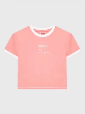 Zdjęcie produktu Guess T-Shirt J3GI29 KBNW0 Różowy Regular Fit