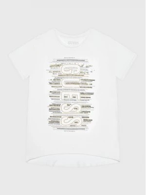 Zdjęcie produktu Guess T-Shirt J3RI15 KAPO0 Biały Regular Fit