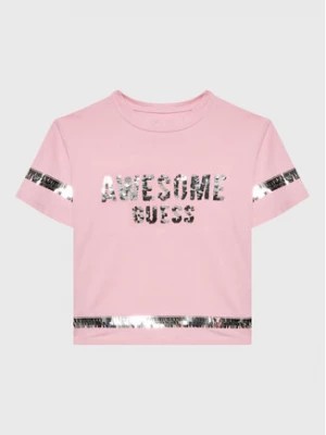 Zdjęcie produktu Guess T-Shirt J3RI19 K6YW1 Różowy Regular Fit