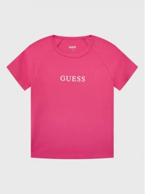 Zdjęcie produktu Guess T-Shirt J3RI34 KABR0 Różowy Regular Fit