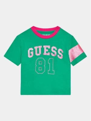 Zdjęcie produktu Guess T-Shirt J3YI07 K8HM4 Zielony Regular Fit