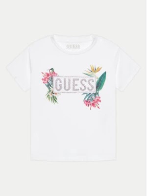 Zdjęcie produktu Guess T-Shirt J4GI18 K6YW4 Biały Regular Fit